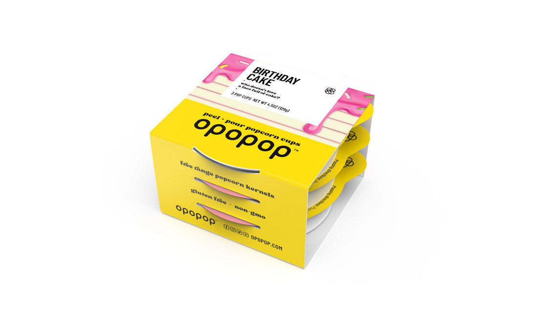 Birthday Cake Pop Cup Sleeve